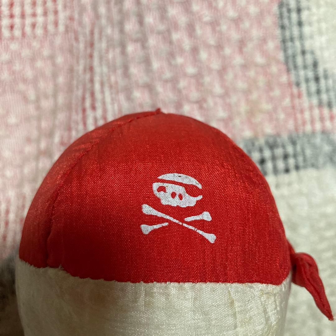 昭和レトロ セキグチ フラッフィーバルーン 海賊 ぬいぐるみ 中古品