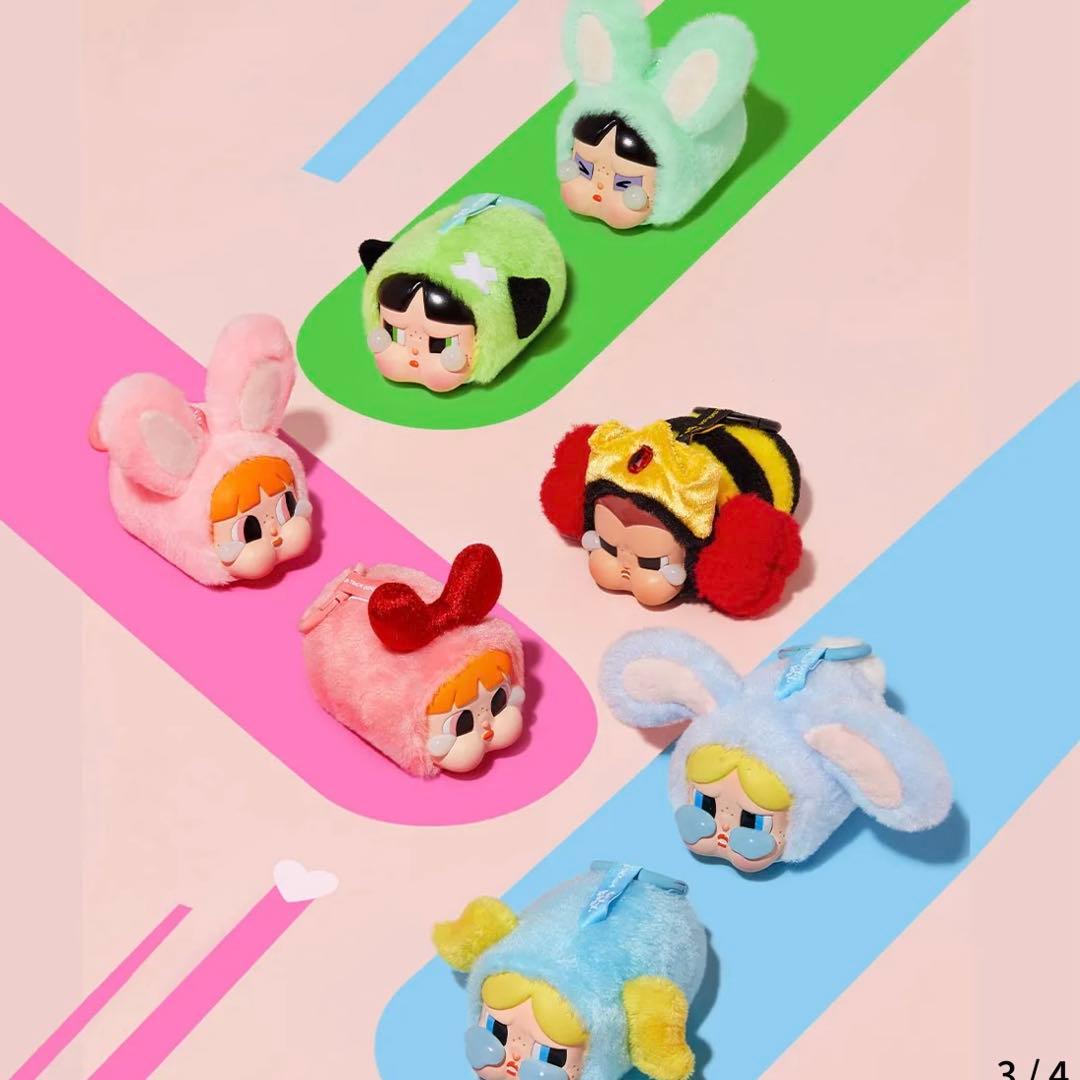 CRYBABY xパワーパフ ガールズ シリーズぬいぐるみアソートボックス