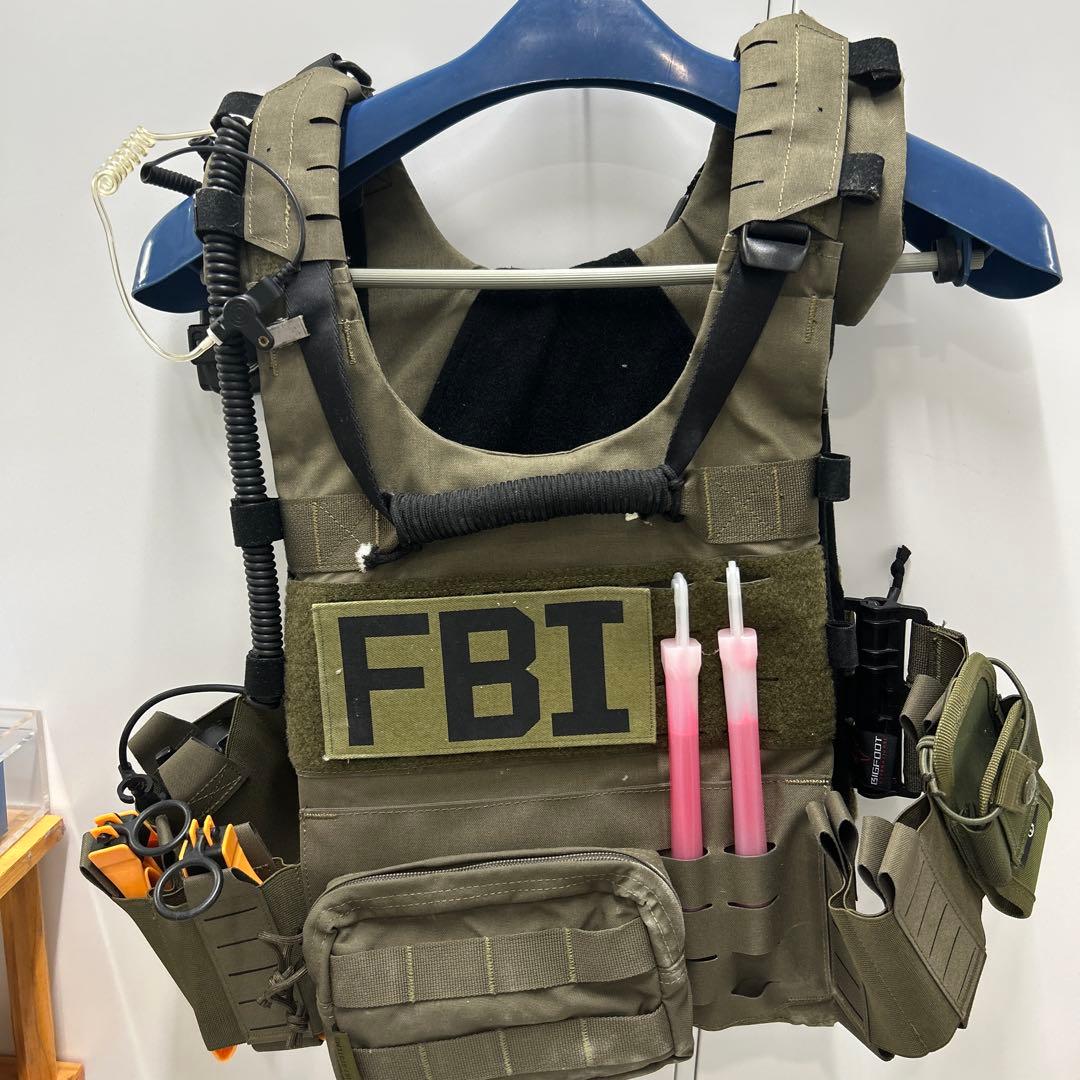 プレートキャリア ビックフット クイックリリース FBI装備