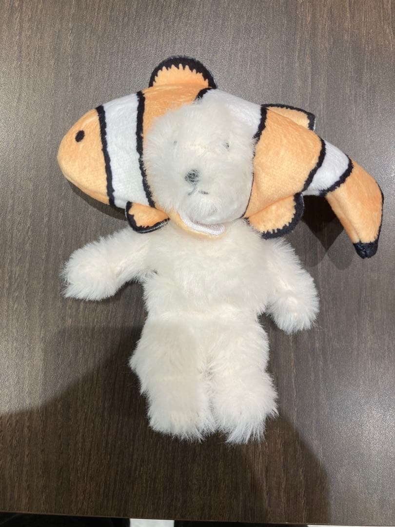 犬記録 ぬいぐるみ マスコット クマノミ犬 プライズ - メルカリ