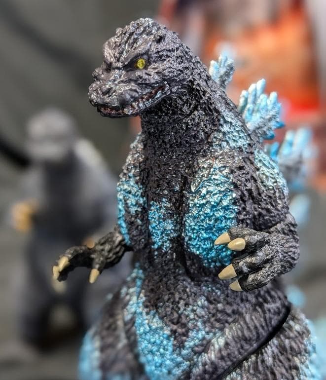 バーニングゴジラ＋84ゴジラ（デアゴスティーニ）東宝怪獣コレクション　リペイント