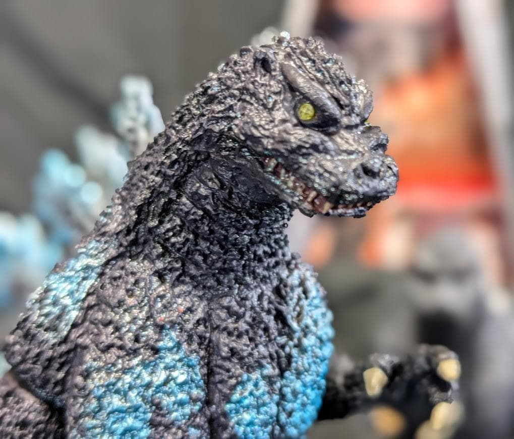 バーニングゴジラ＋84ゴジラ（デアゴスティーニ）東宝怪獣コレクション　リペイント