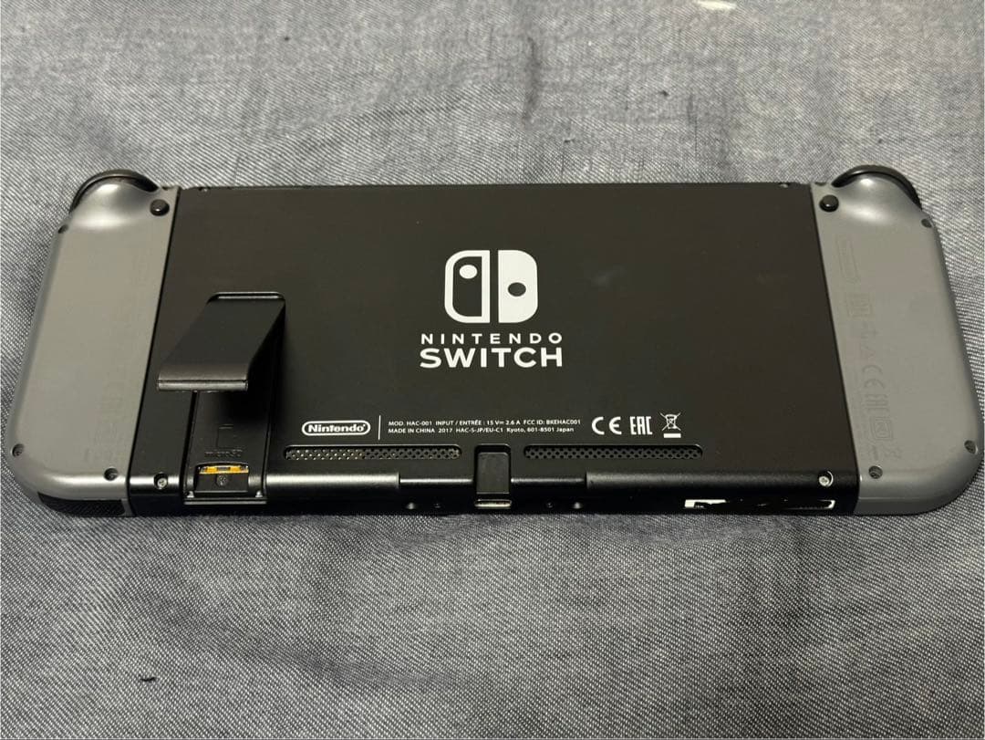 nintendo switch グレー