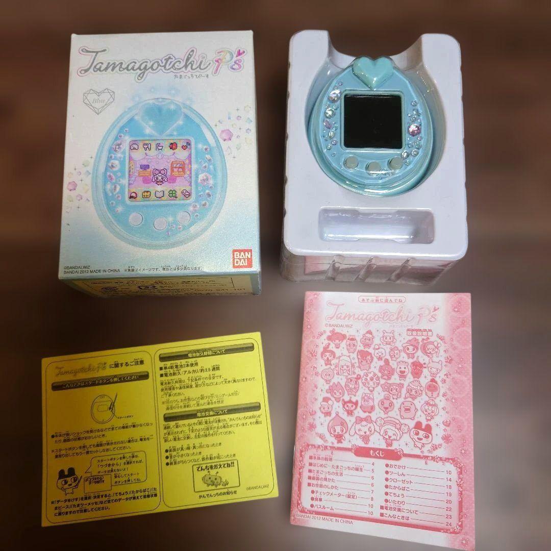 【箱・取説あり】たまごっちぴーす ブルー たまごっちP’s Tamagotchi P's | HISTORY | たまごっち公式サイト 【箱・取説あり