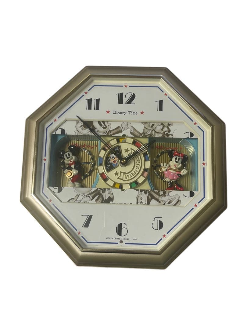 【毎時間あの感動が甦る】SEIKO からくり時計 Disney Time 完動品
