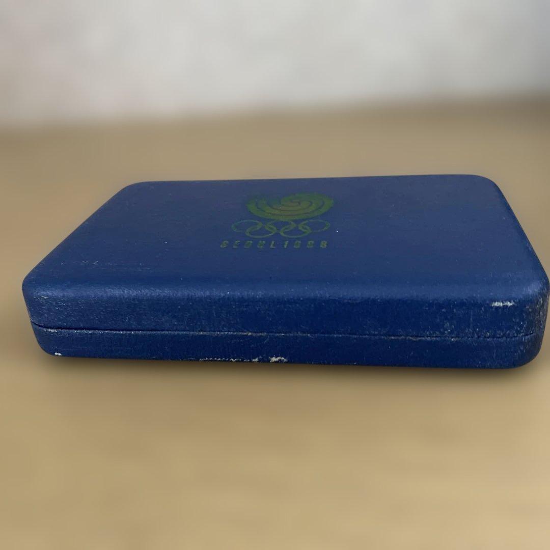 1988年ソウルオリンピック 記念銀貨2枚 シルバー925 保証書付