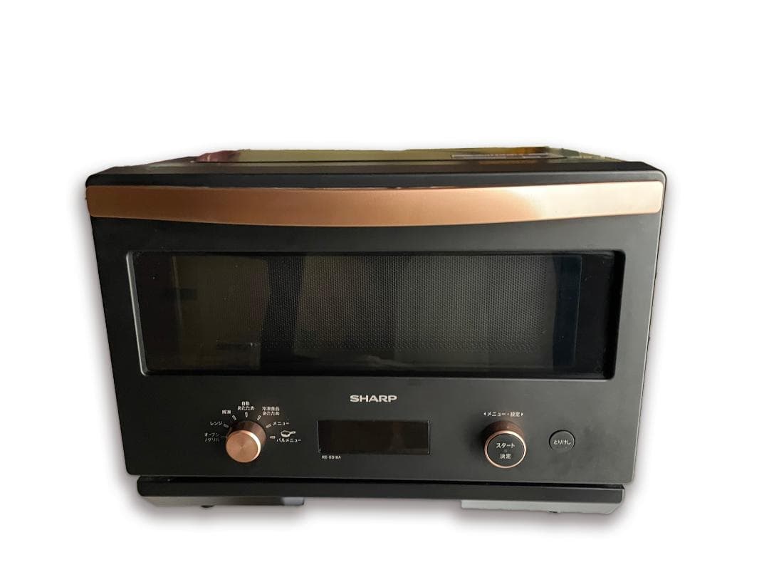 ジャンク品】SHARP オーブンレンジ RE-SD18A ブラック - メルカリ