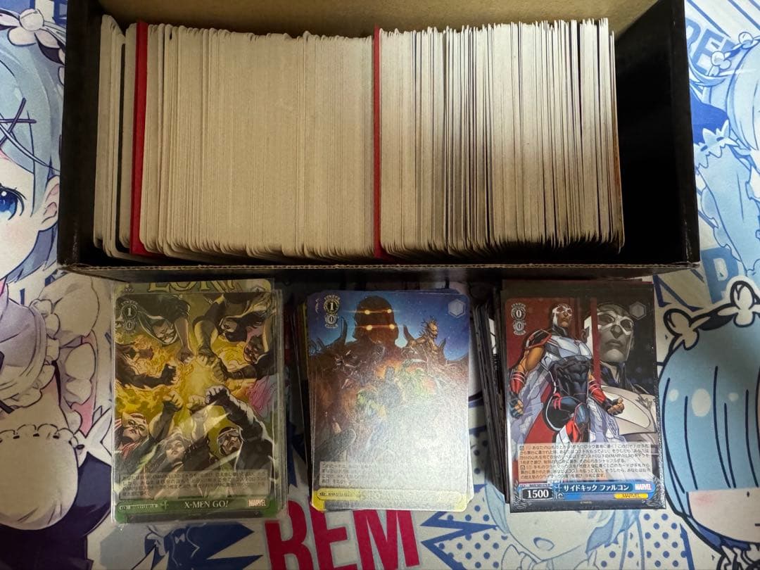 ヴァイスシュヴァルツ　MARVELデッキ　調整パーツ付き