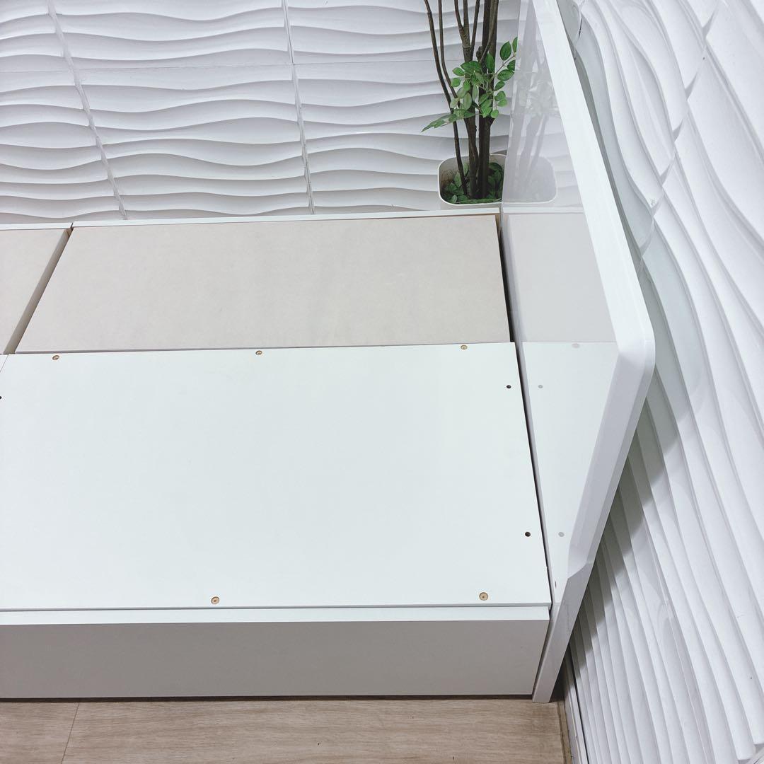 ◇大阪府 神戸市 配達料無料！NITORI◇ベッドフレーム◇シングル◇収納付き◇