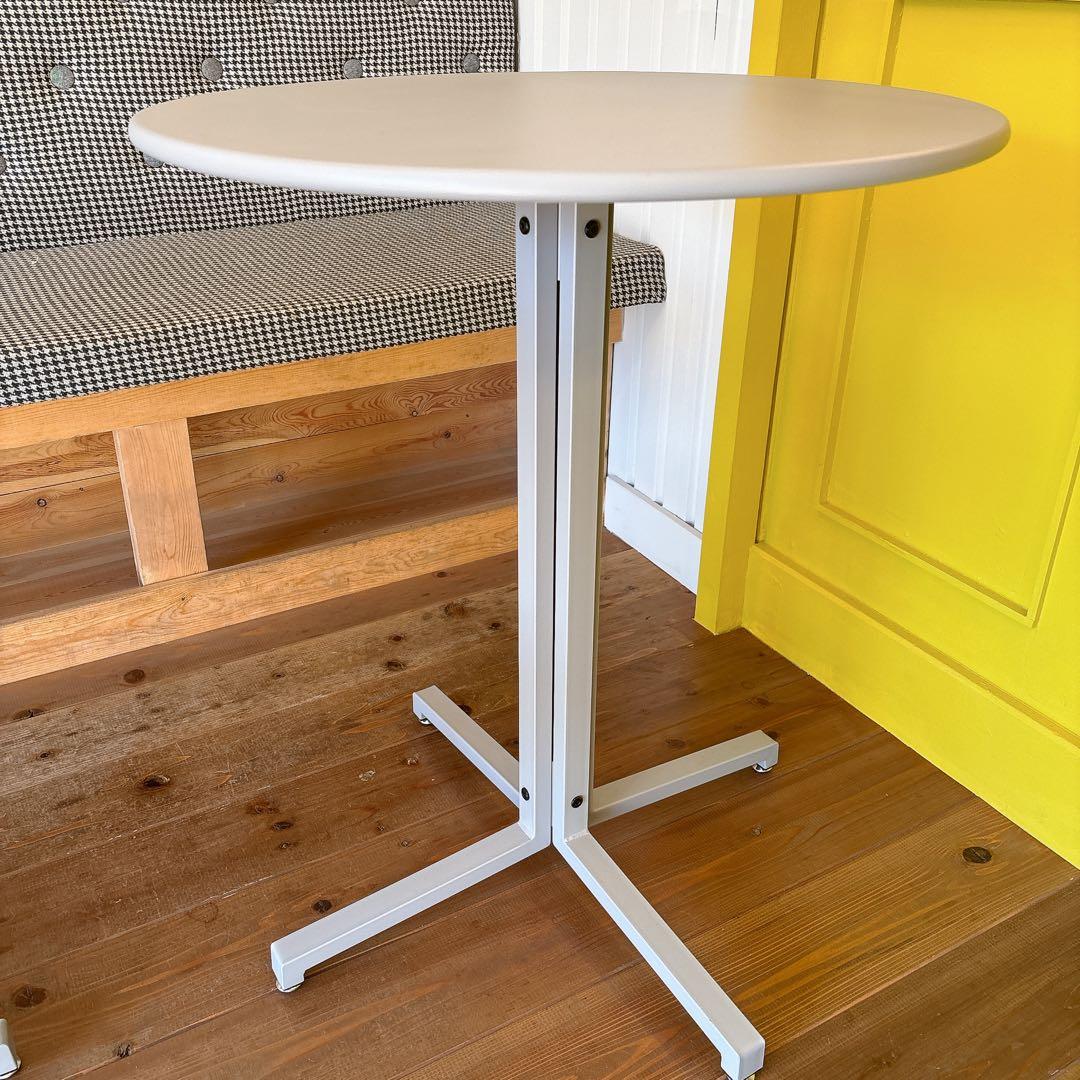 LOWYA カフェテーブル 丸テーブル 2024年9月購入 直径60cm