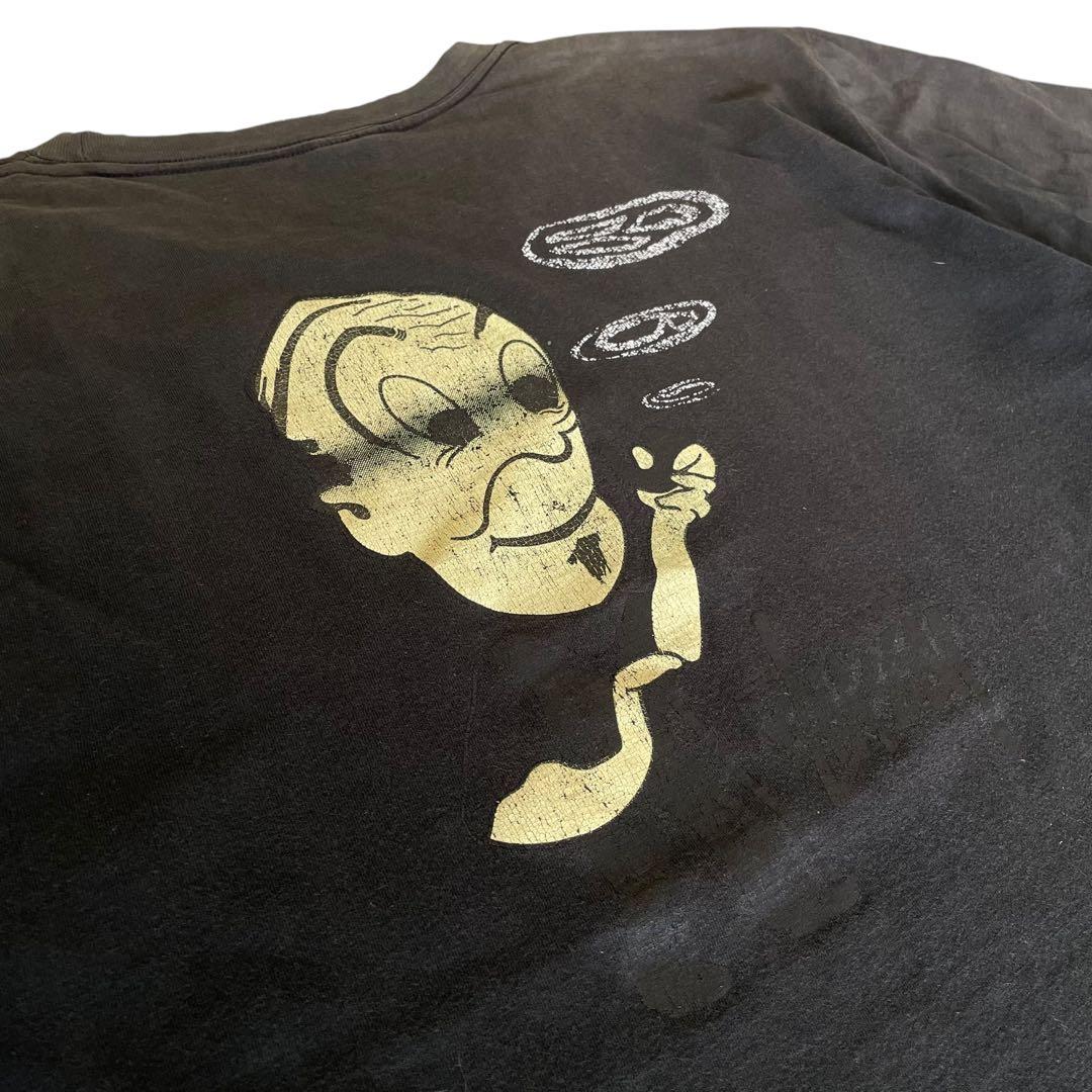 80s 90s Old Stussy 北斎 黒タグ ゴールデンサイズ ストリート