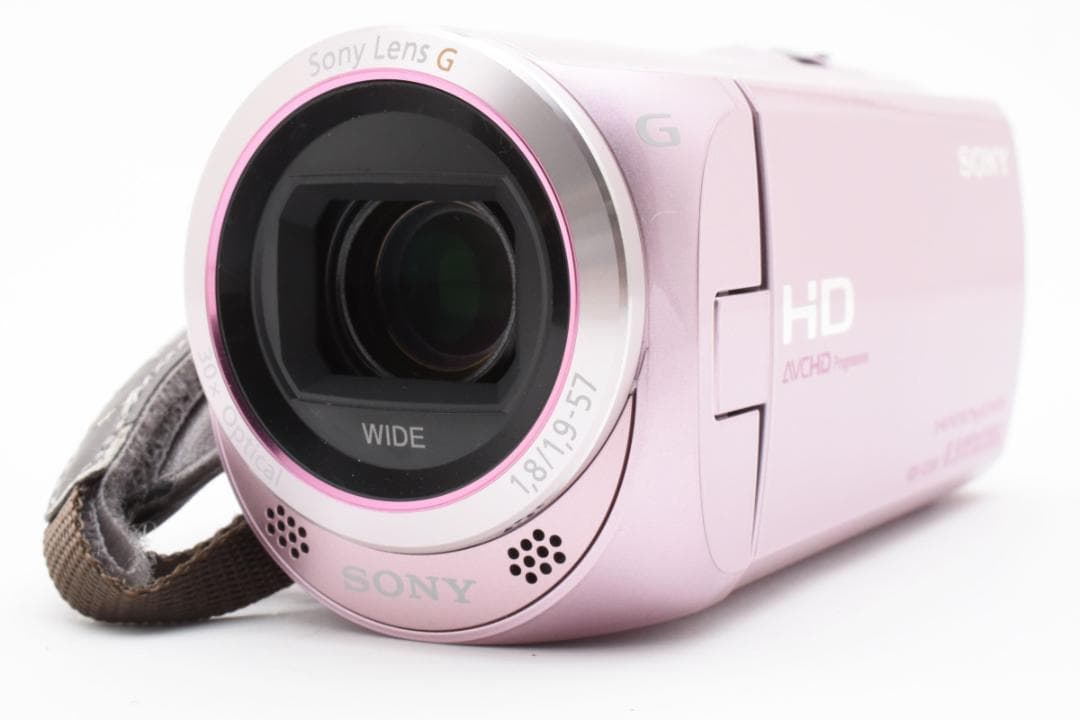 美品】SONY HANDYCAM HDR-CX390 ピンク 動作確認済