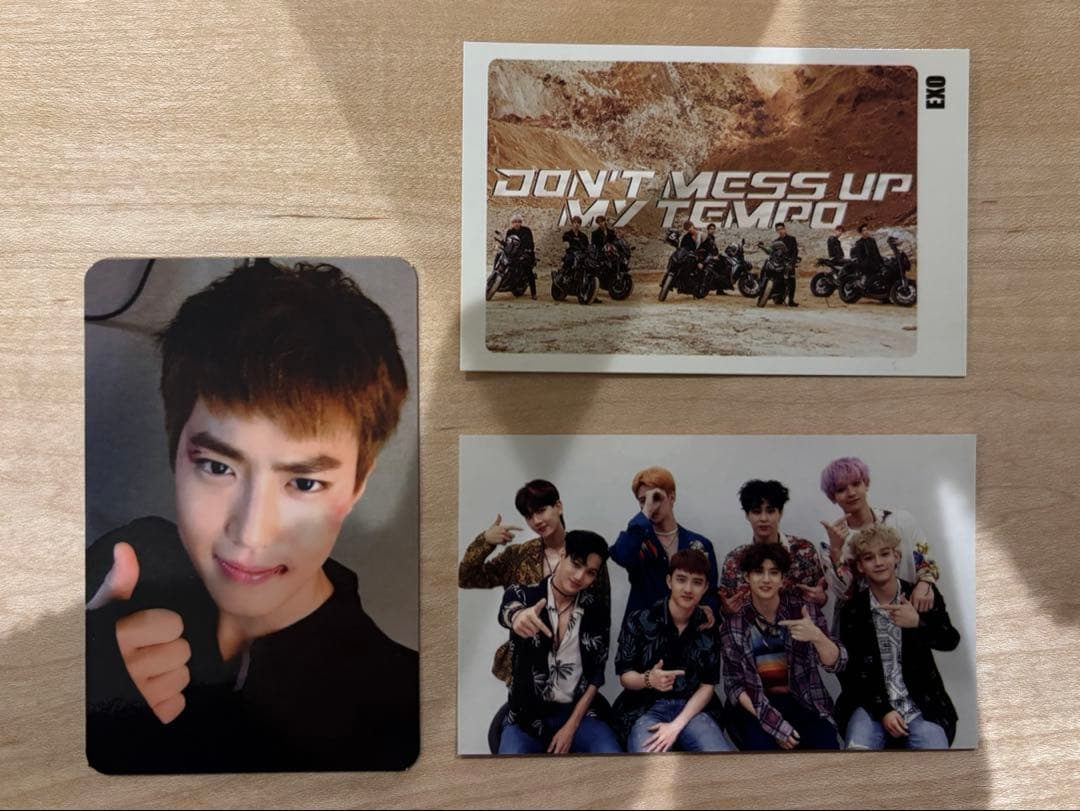 EXO スホ トレカ SING FOR YOU フォトカード おまけ付 - メルカリ
