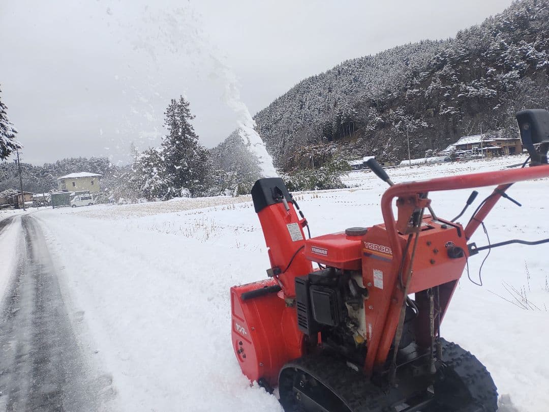 岐阜県、セル始動OK！ヤンマーYSR60S、中古除雪機 岐阜県、セル始動OK！ヤンマーYSR60S、中古除雪機