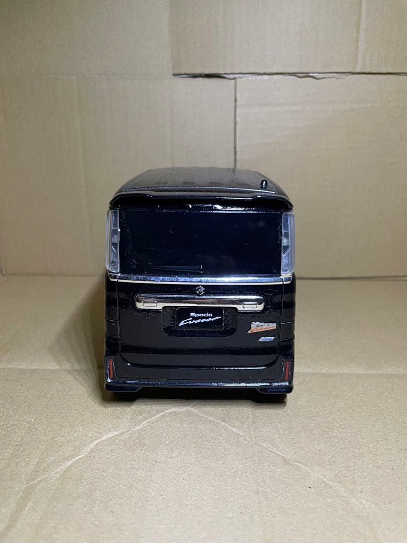 スペーシアカスタム53sカラーサンプル1/18サイズ黒