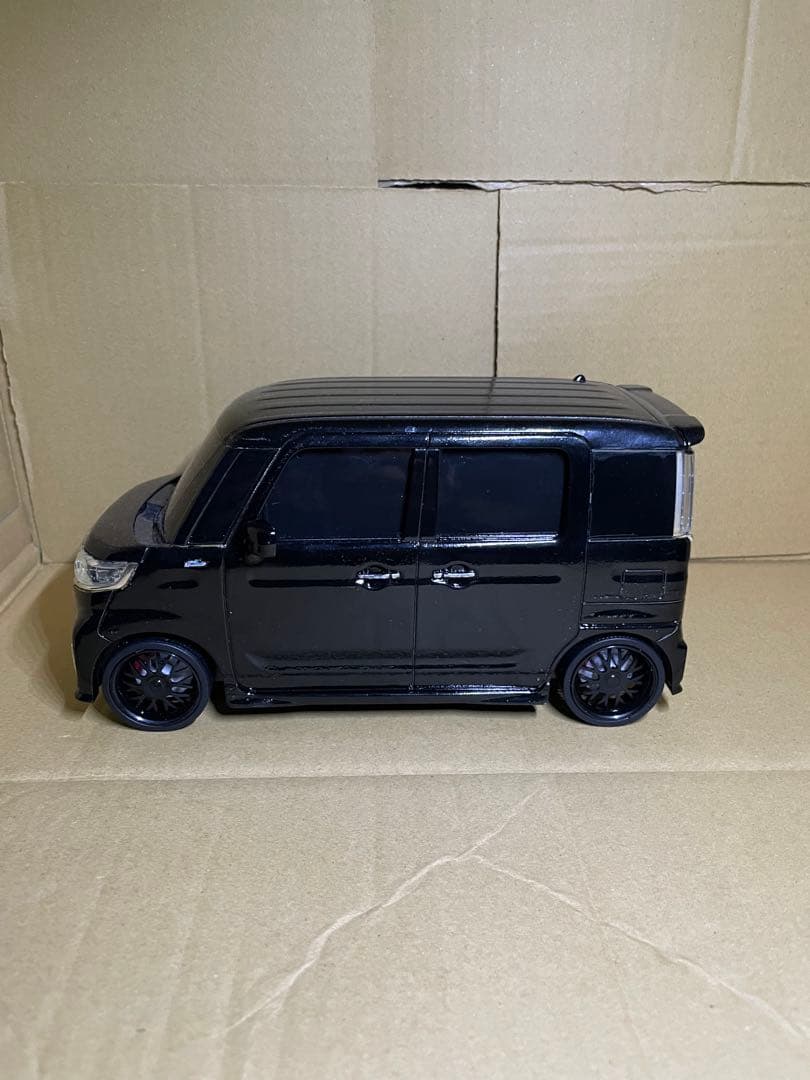 スペーシアカスタム53sカラーサンプル1/18サイズ黒