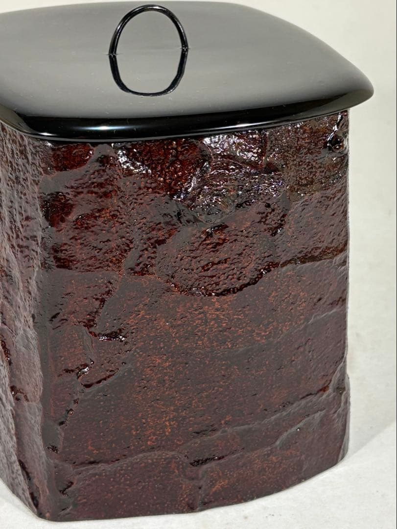 輪島塗　慶塚作　欅皮　水指　美品　共箱　茶道具　送料込