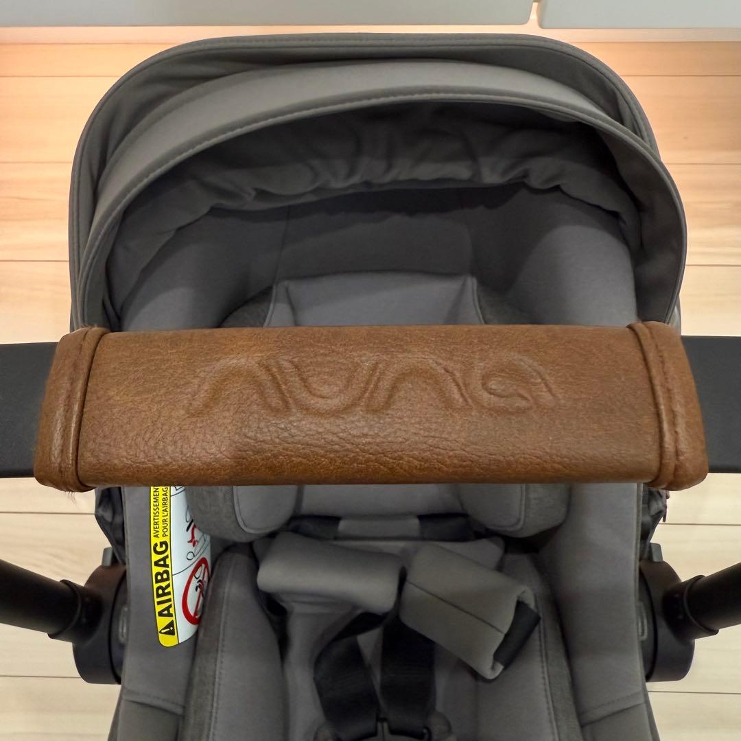 nuna PIPA next N チャイルドシート グラナイト　付属品セット売り