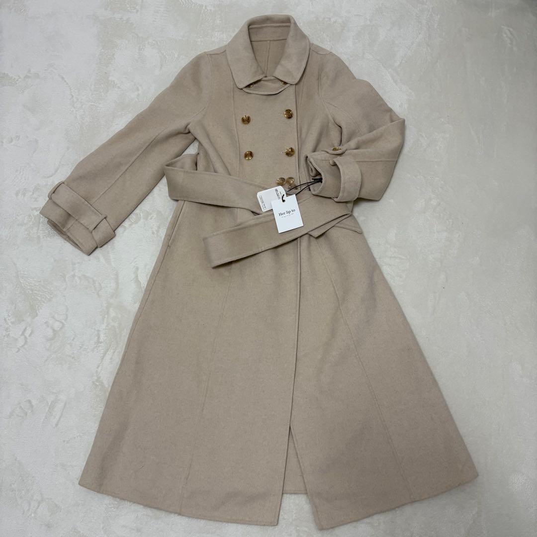 新品✨】Her lip to Siena River Long Coat - メルカリ