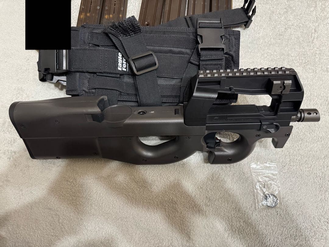 東京マルイ P90TR サイレンサー マガジンポーチ付