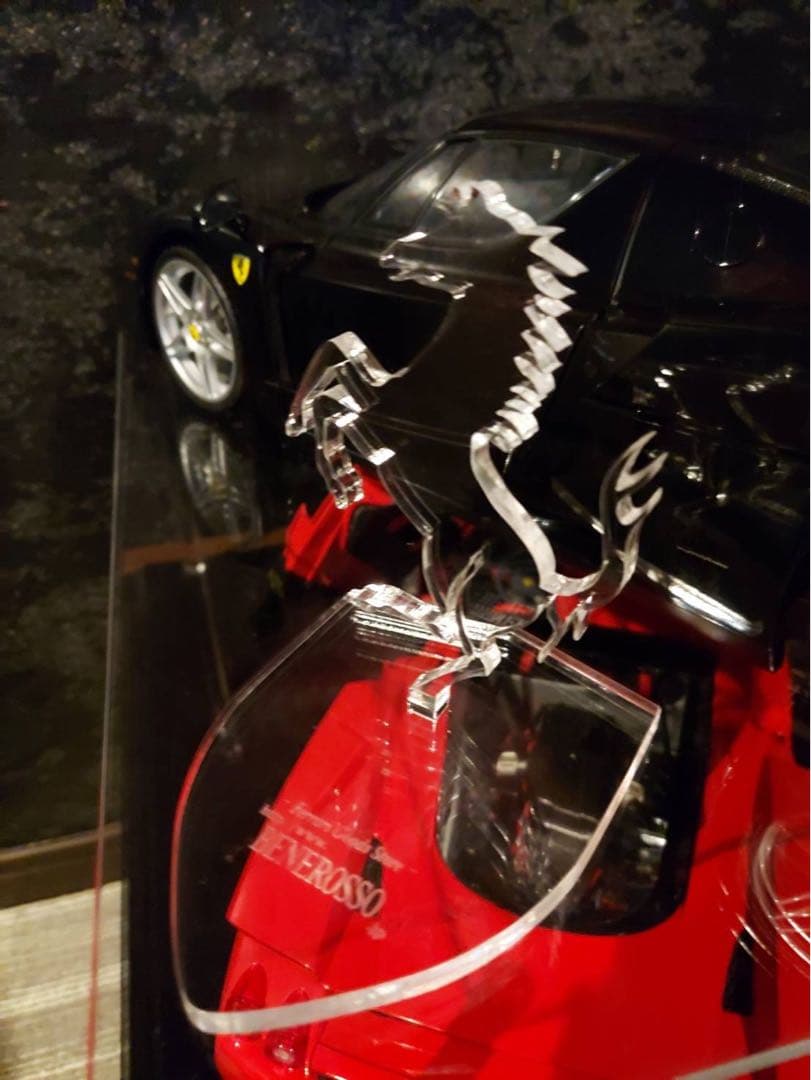 タミヤ1/12コレクターズクラブスペシャル エンツォフェラーリ 黒赤 2台