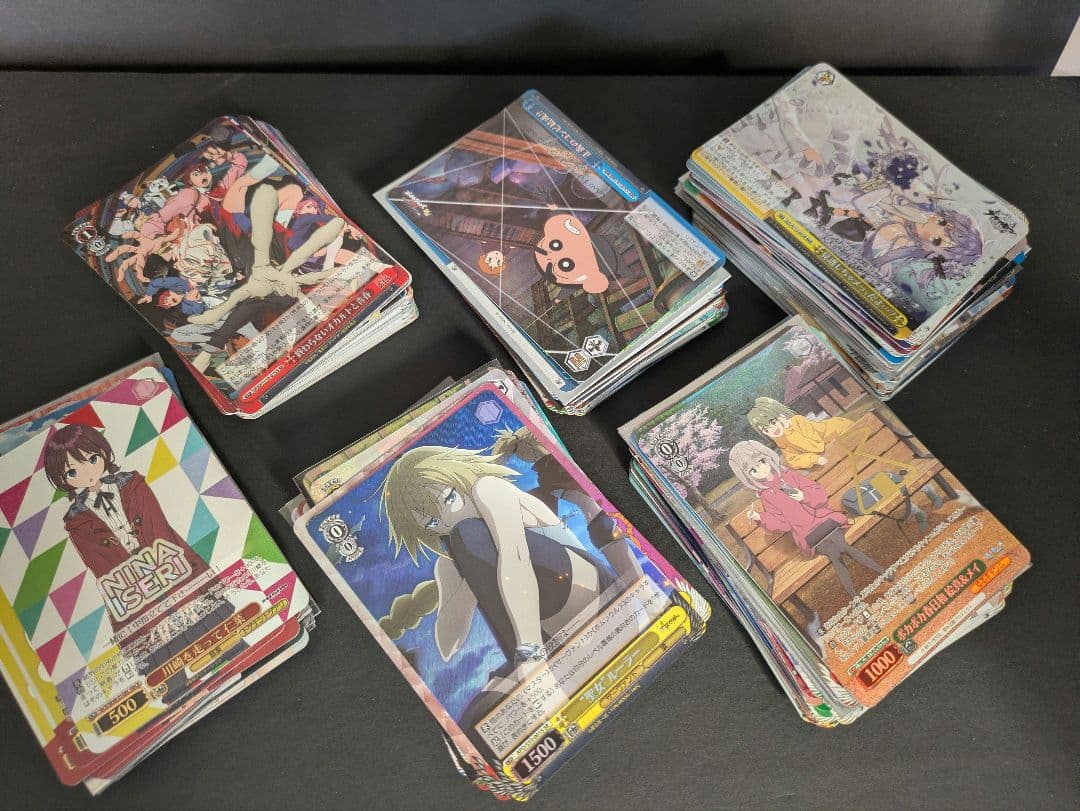 ヴァイスシュヴァルツ　sr rrr prホイル　箔押し　まとめ売り　280枚 ヴァイスシュヴァルツ sr rrr prホイル 箔押し まとめ売り 280枚