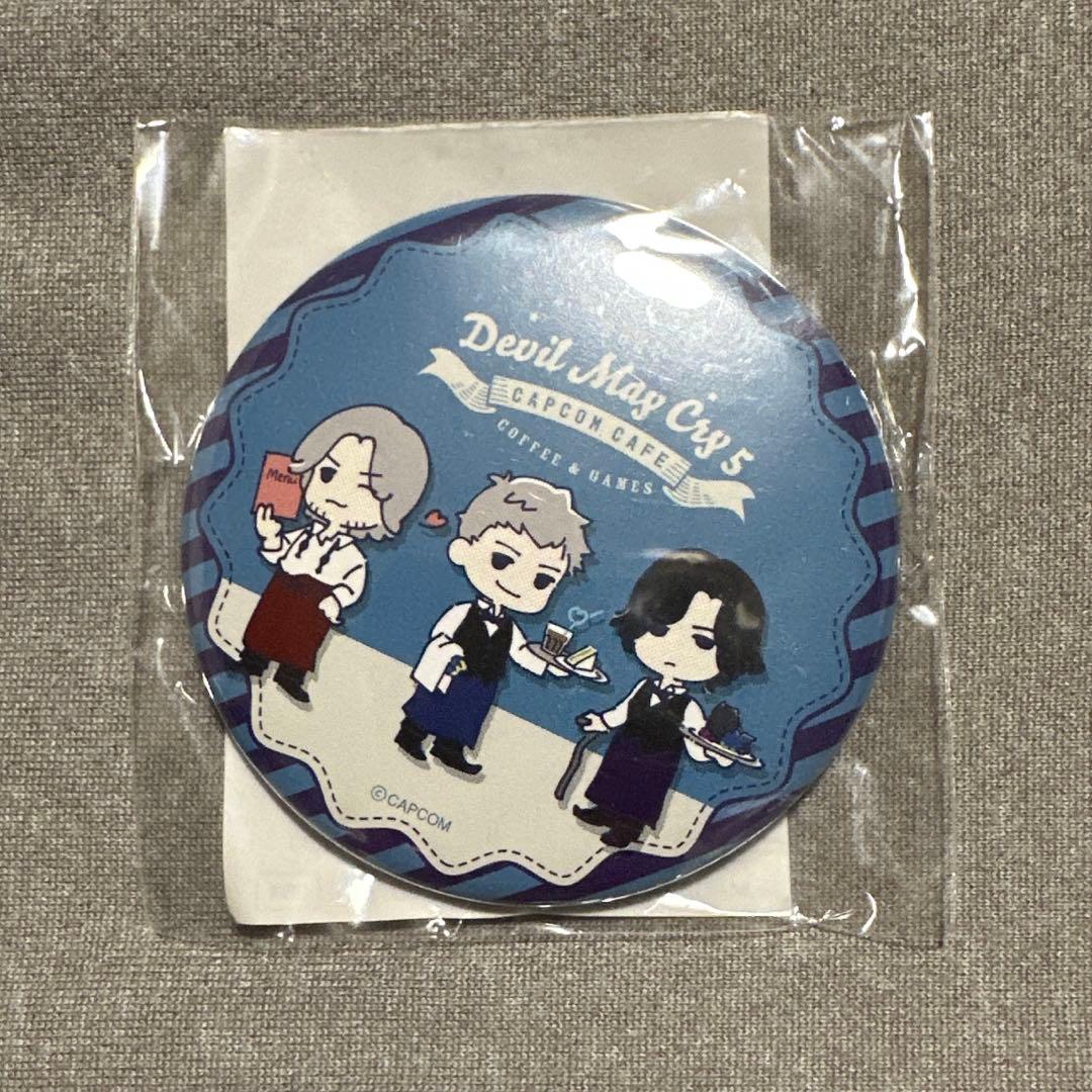 デビルメイクライ ダンテ 缶バッジ カプコンカフェ 5弾
