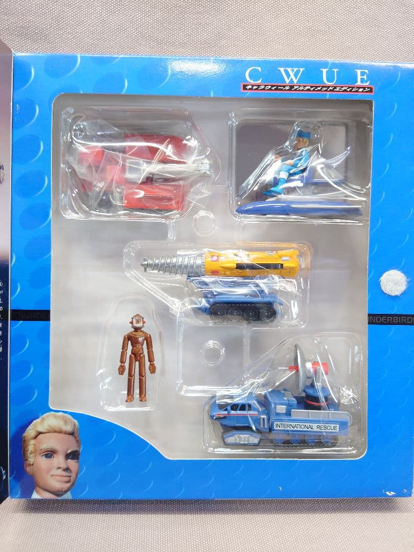 サンダーバード キャラウィール 救助メカ 全3種 未開封
