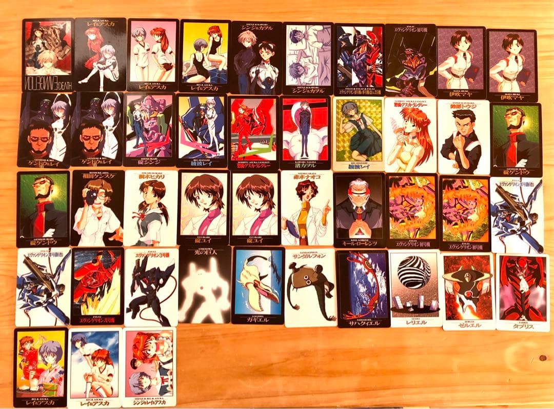 エヴァンゲリオン カードダス 43枚まとめ売り キラあり