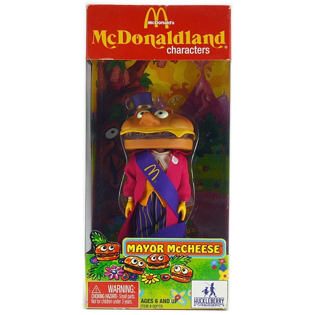 ハックルベリー/マクドナルドランドフィギア5体フルセット 激レア！