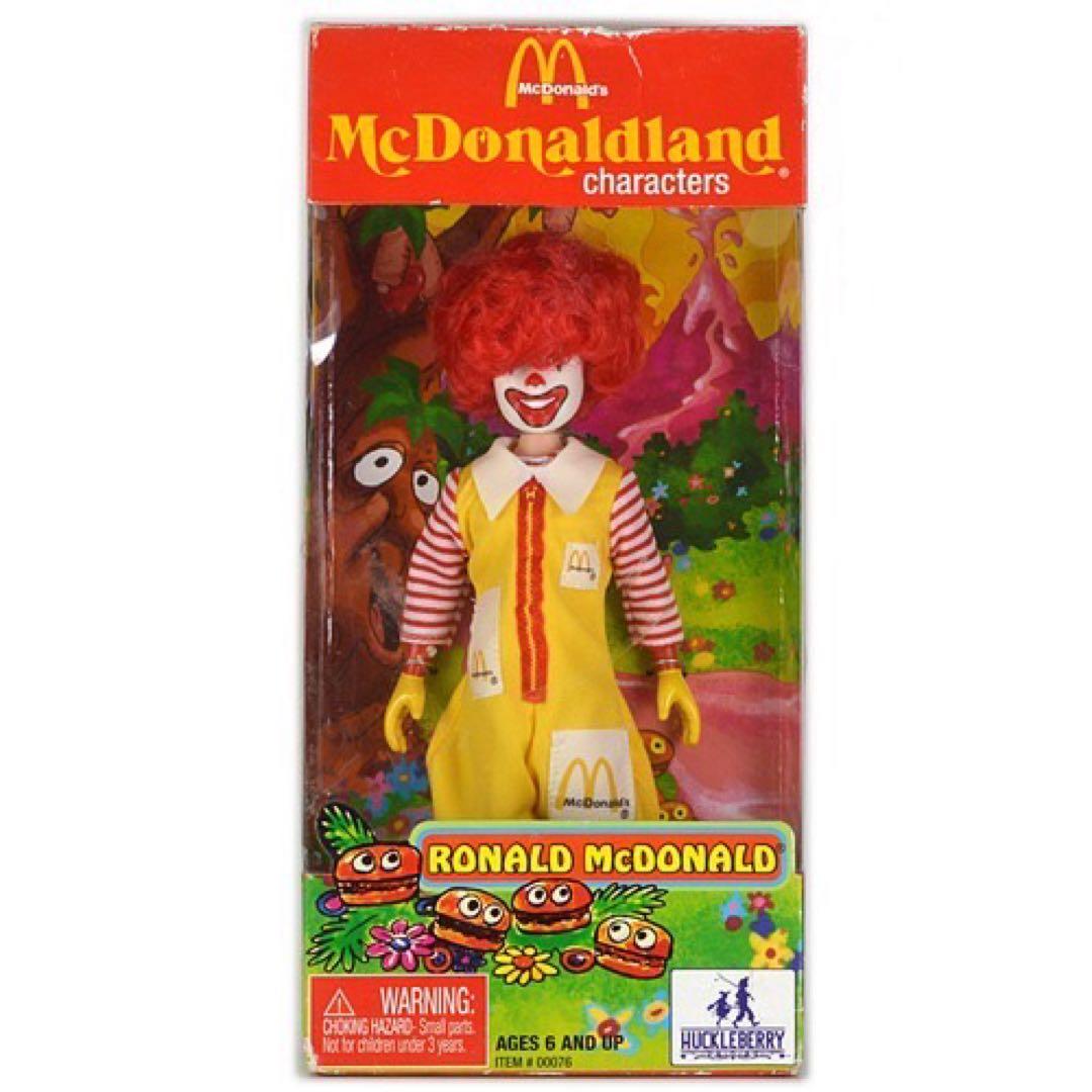 ハックルベリー/マクドナルドランドフィギア5体フルセット 激レア！