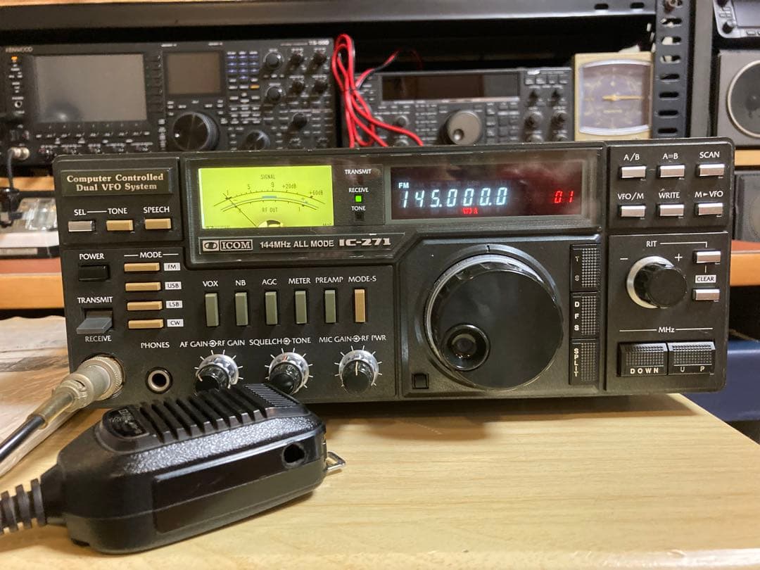 ICOM IC-271IC-271 144MHz デュアルVFO 受信機 IC-271 144MHz デュアル