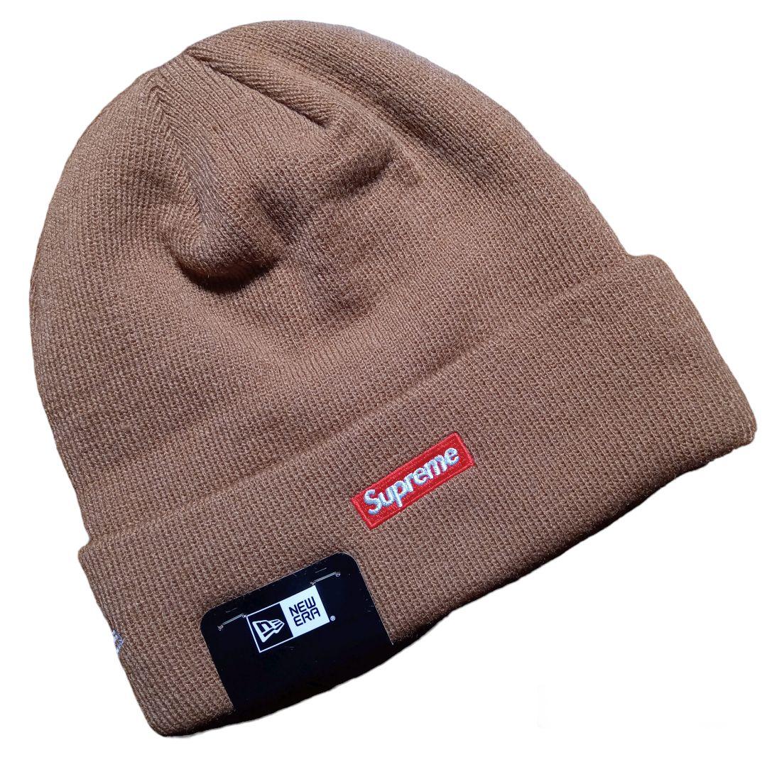 Supreme シュプリーム×ニューエラ×スワロフスキーニット帽ブラウン