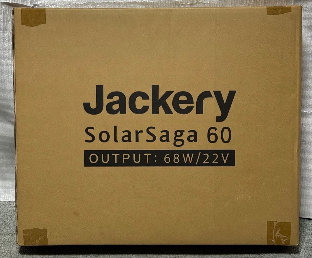 未開封品】 Jackery SolarSaga 60 型番 SPL061