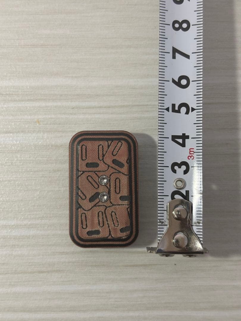 TQEDC slider スライダー フィジェットトイ 材質 G10 金属