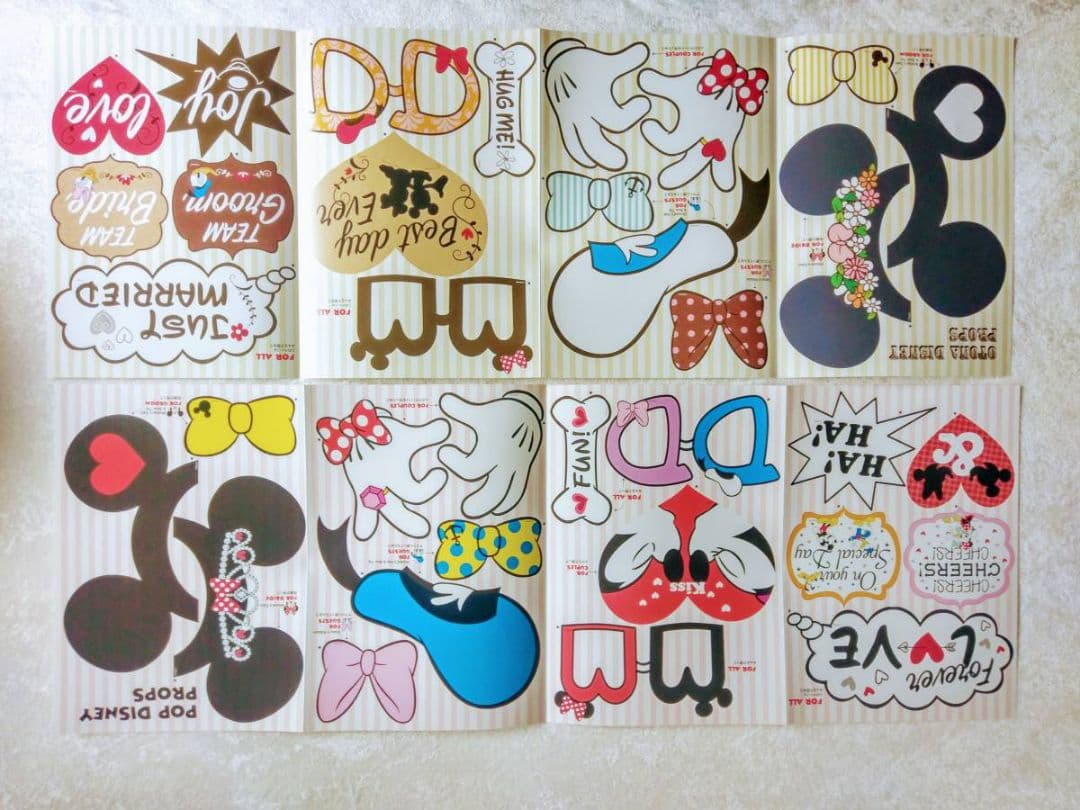 希少】ミッキー&ミニーのディズニー婚姻届&ウエディンググッズ11点