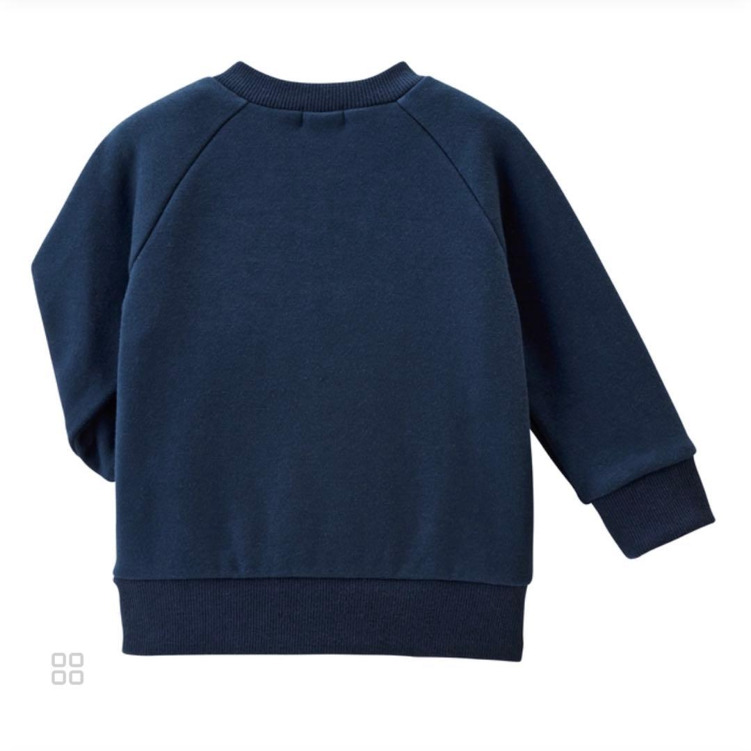 ☆新品☆ミキハウス トレーナー ネイビー 100cm