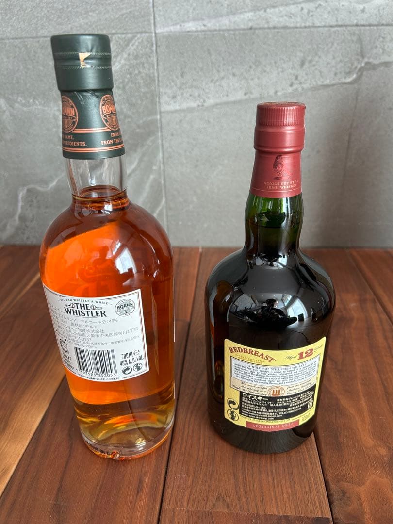 ザ・ホイッスラー 10年 レッドブレスト12年 2本セット アイリッシュ