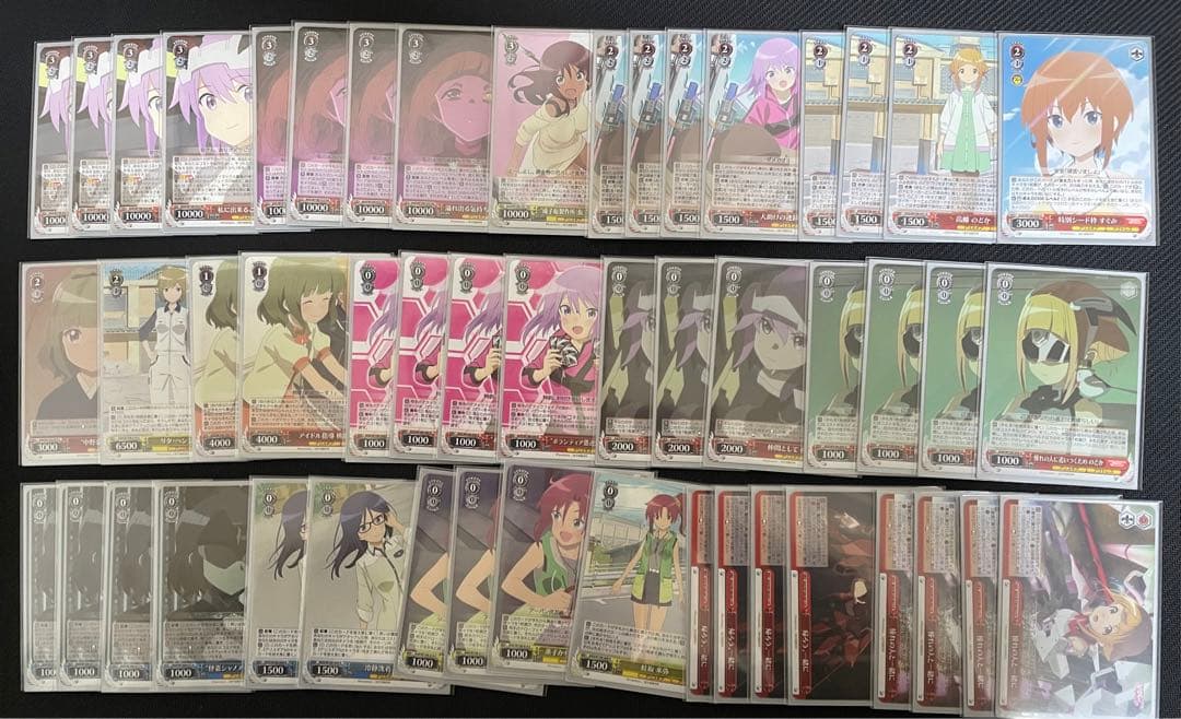 ヴァイスシュヴァルツ アリスギアアイギス 8電源 デッキ - メルカリ