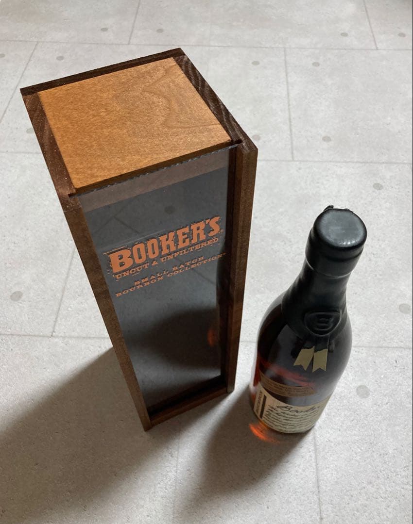 ウイスキー ブッカーズ 2025バーボン 木箱 バッチ2025-01E