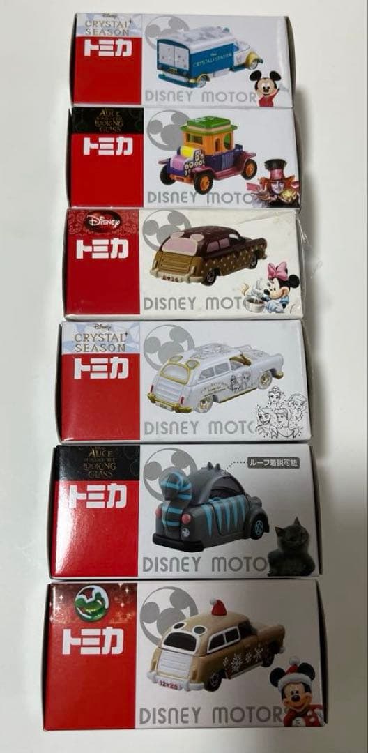 ディズニートミカ ディズニーモータース　まとめて　12台　セット