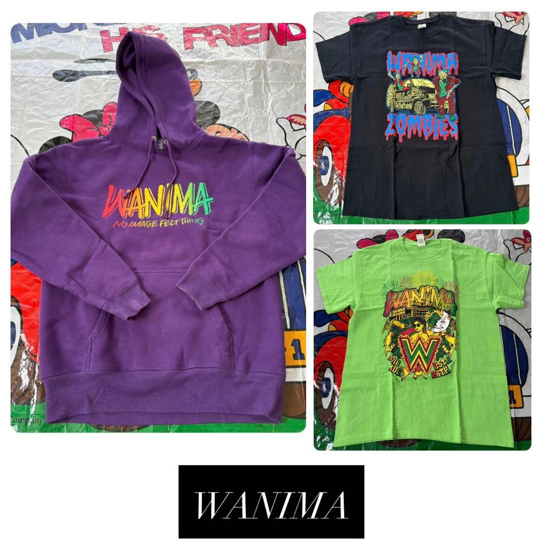 WANIMA パーカー＆Tシャツ【3点まとめ売り】 - メルカリ
