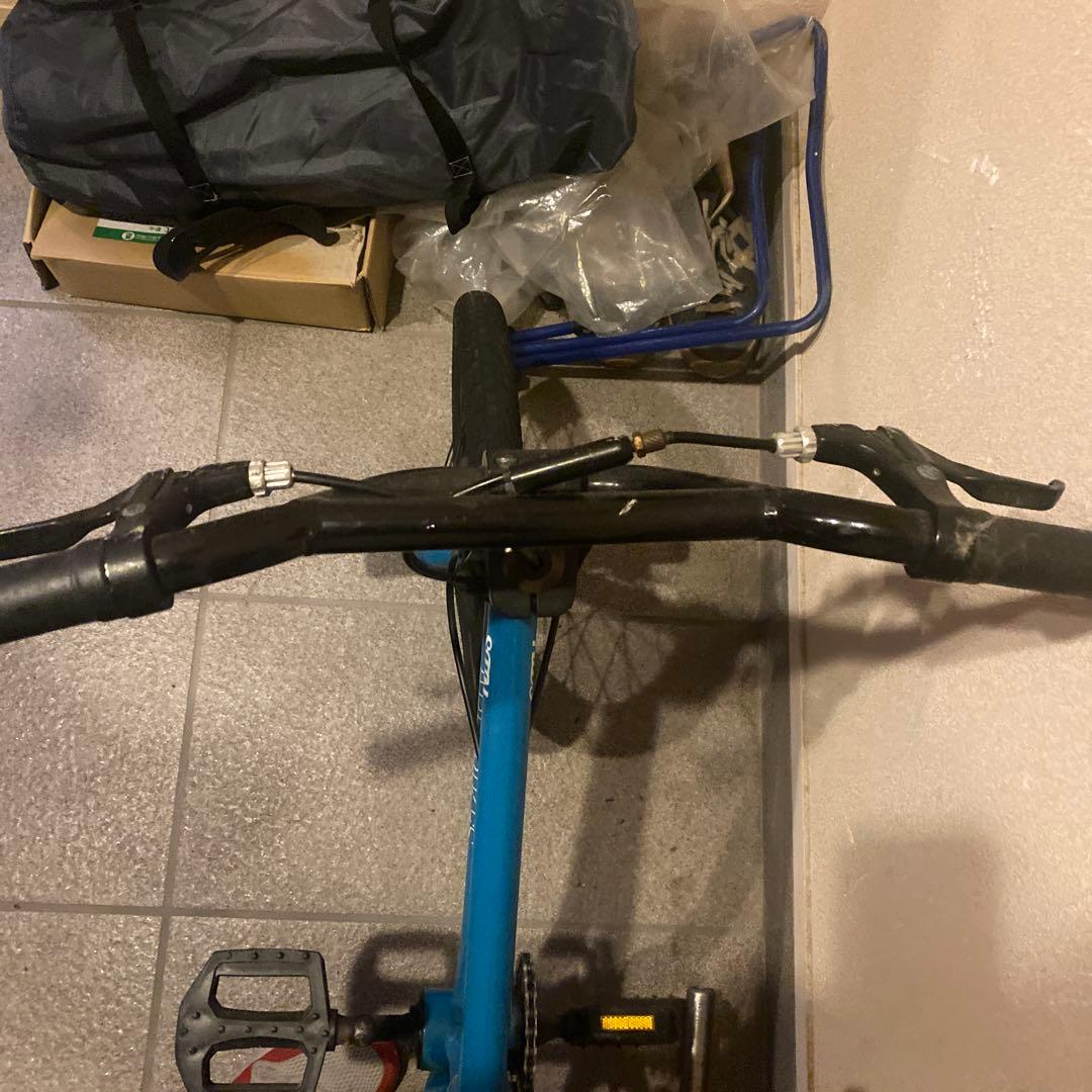 aresbikes キッズ STN 室内保管　BMX 青　静岡市引き取り希望