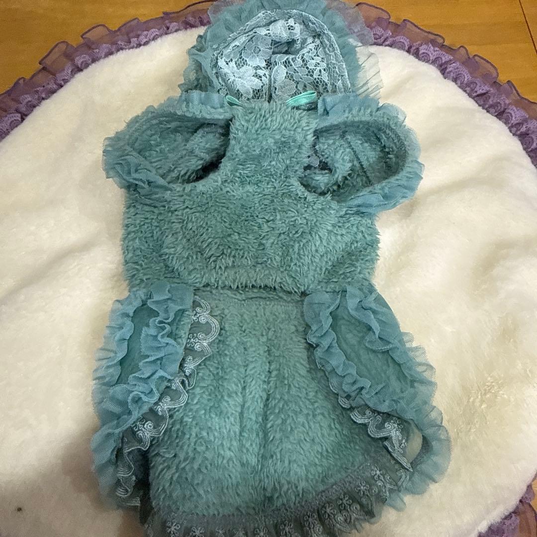 りんちゃん様専用 くま耳ボアフリルワンピース2点セット