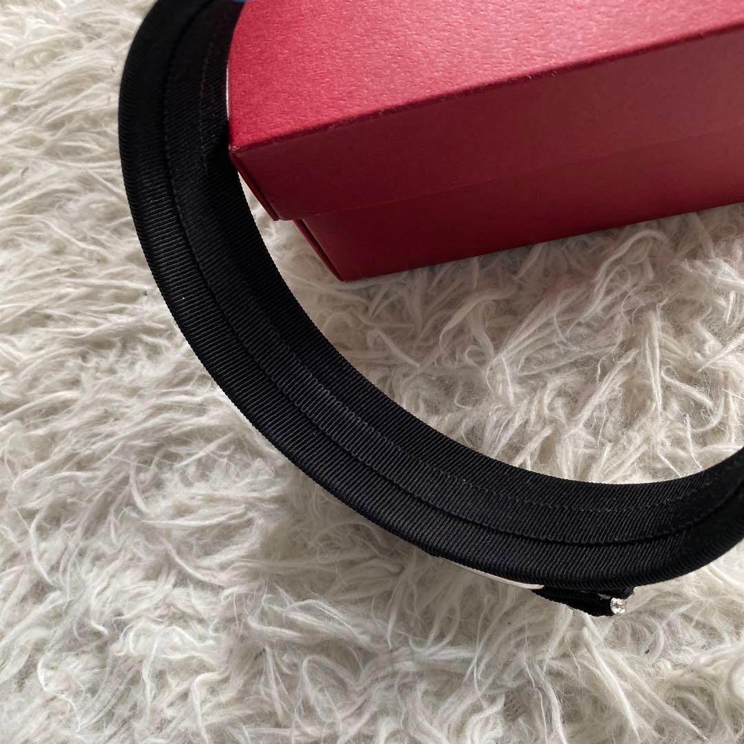 フェラガモ Salvatore Ferragamo カチューシャ ヴァラ・リボン