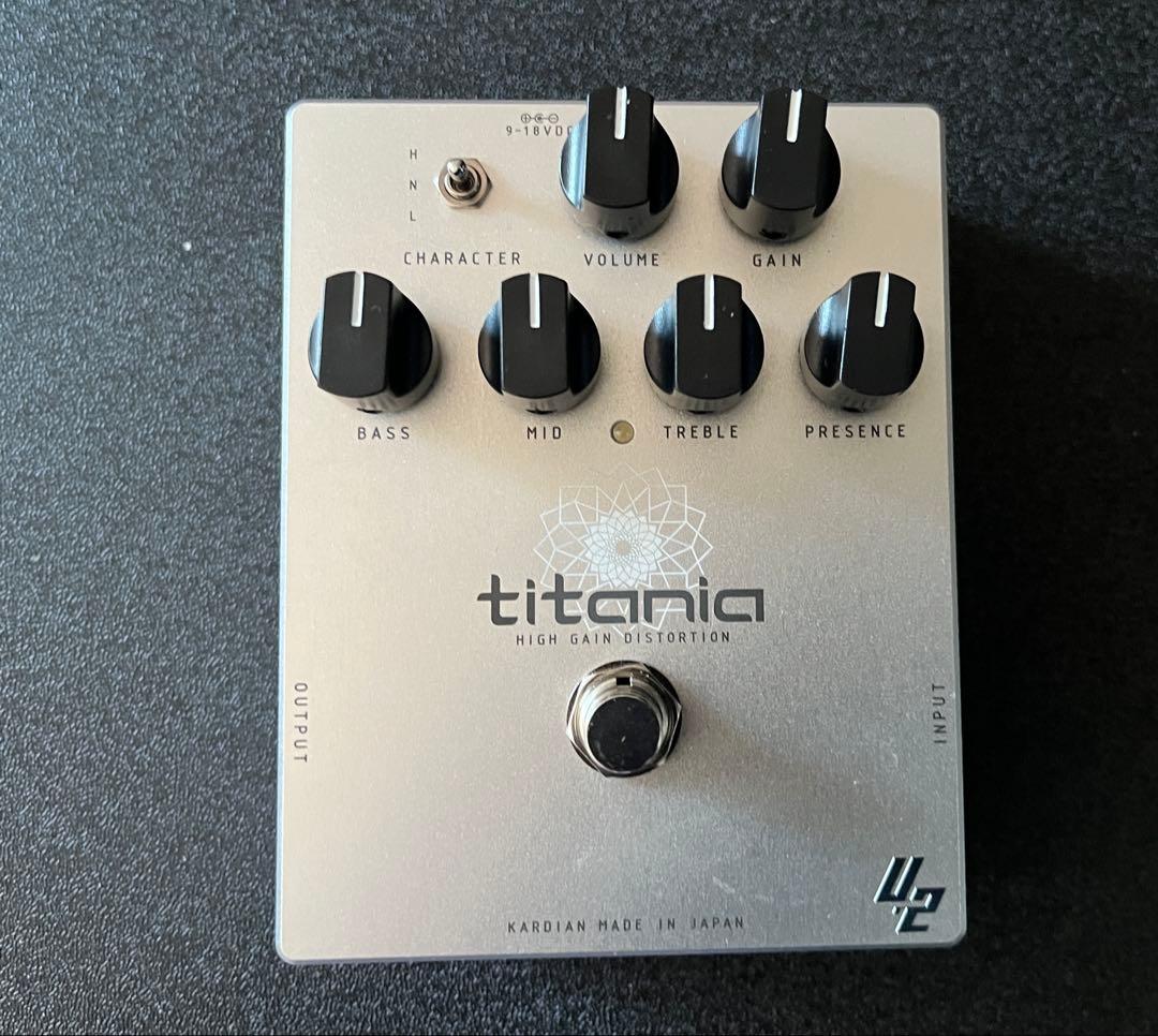 Kardian titania ハイゲインディストーション KarDiaN titania V2 ハイゲインディストーション KarDiaNから