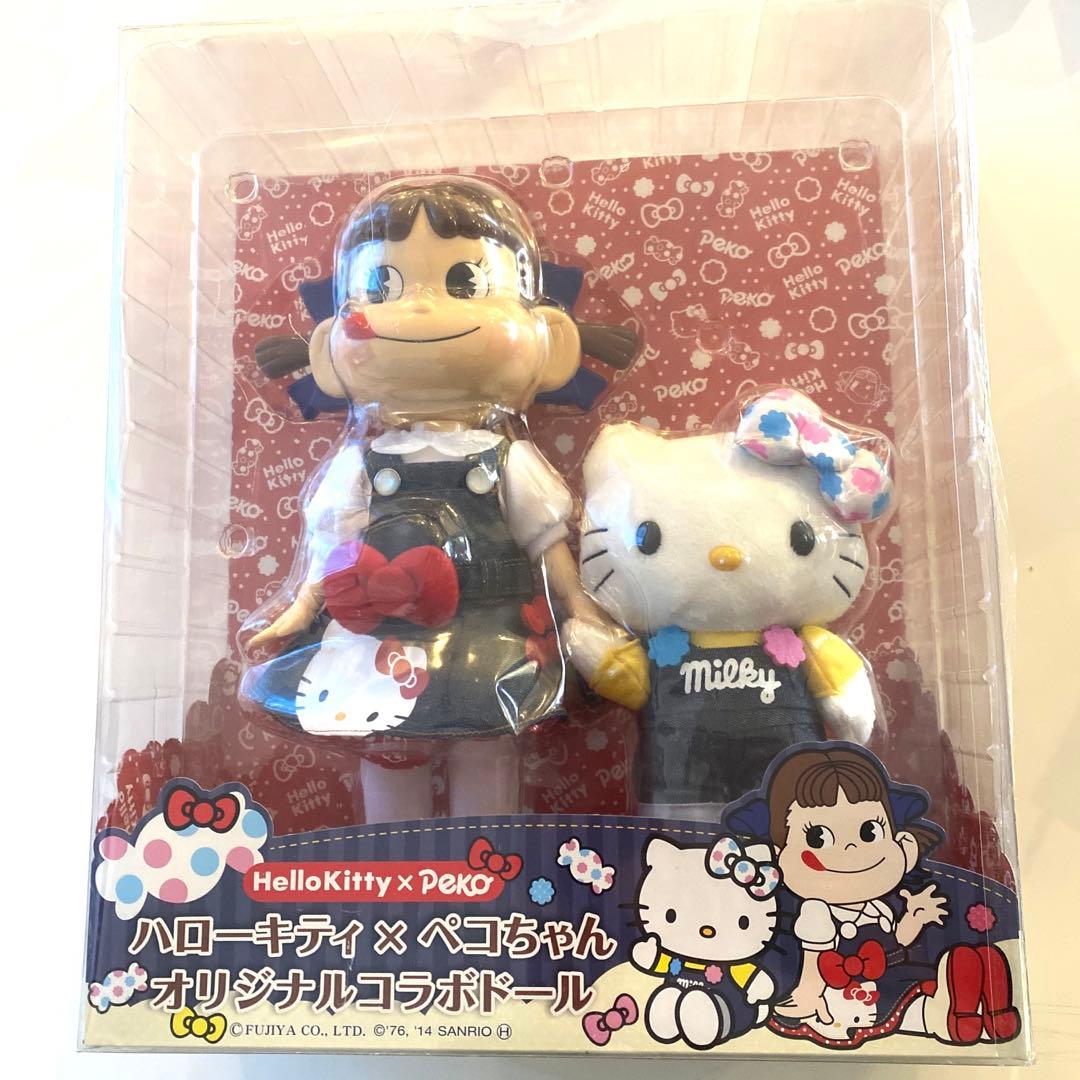 ハローキティ×ペコちゃんオリジナルコラボドール オリジナルコラボ
