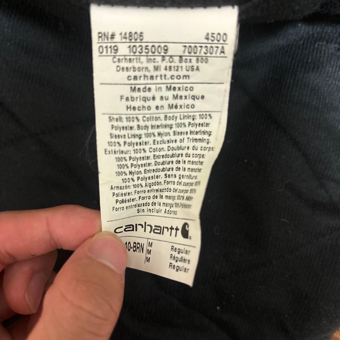 Carhartt アクティブジャケット　mサイズ　キルティング