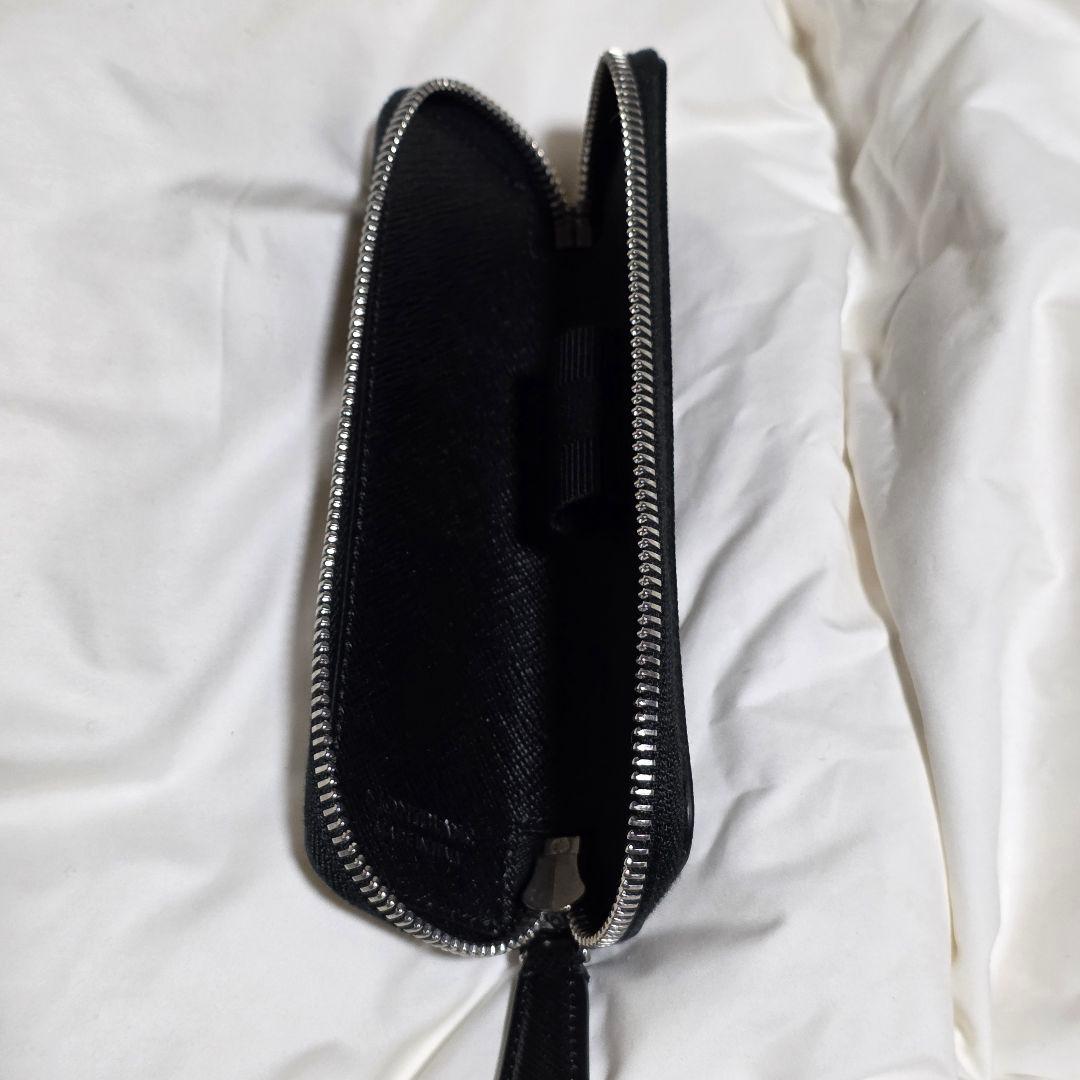 ✨モンブラン公式✨ 1本差しレザーペンケース　黒