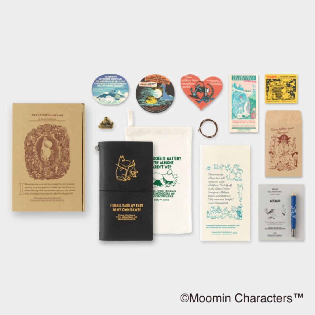 抽選限定販売品】トラベラーズノート 限定セット MOOMIN パパの思い出